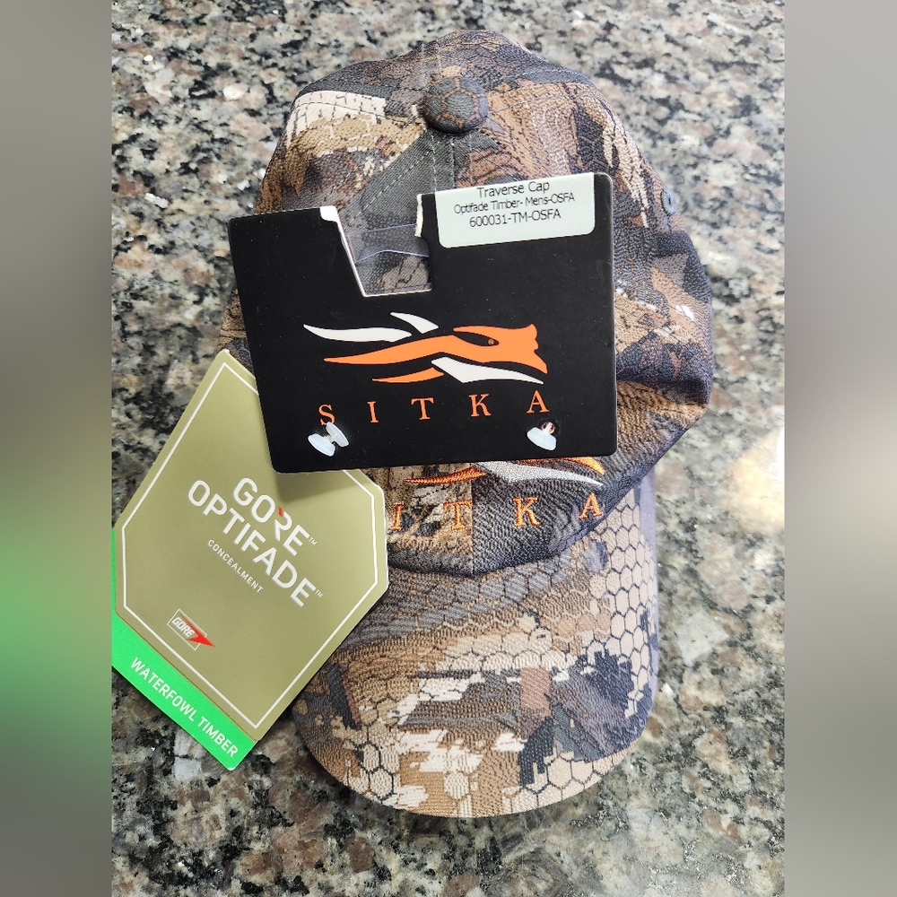🔥HOT DEAL🔥 Sitka Traverse Cap Waterfowl Timber NWT